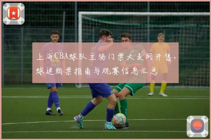 上海CBA球队主场门票大麦网开售，球迷购票指南与观赛信息汇总
