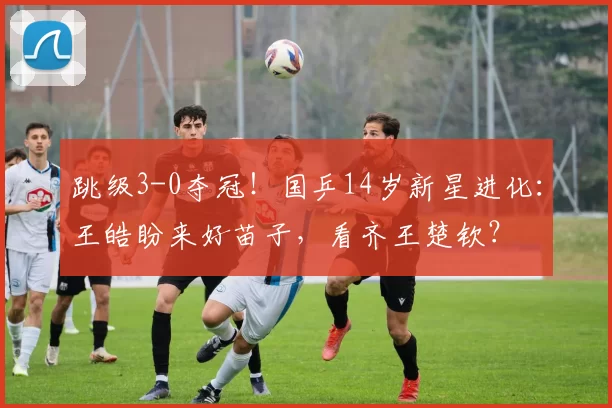 跳级3-0夺冠！国乒14岁新星进化：王皓盼来好苗子，看齐王楚钦？